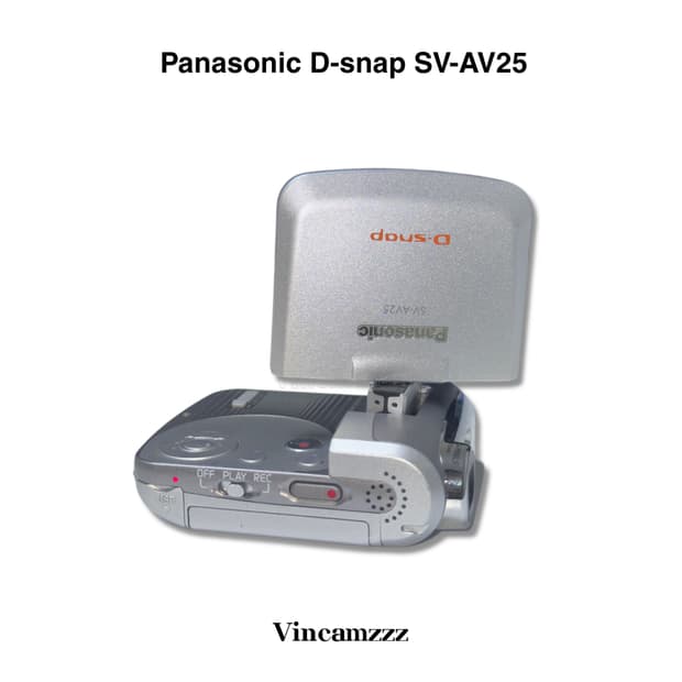 [셀카가능] Panasonic 파나소닉 디스냅 d-snap SV-AV25