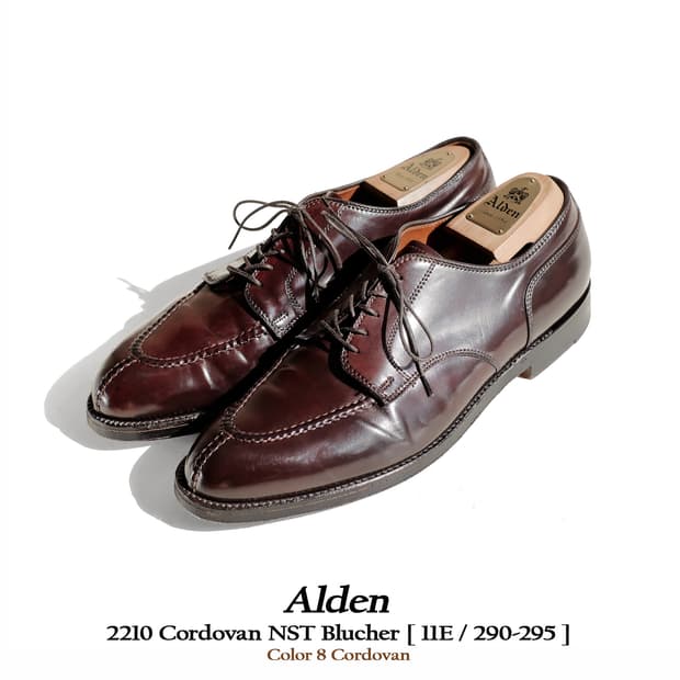 알든 2210 11E 코도반 NST 더비 블러쳐 버건디