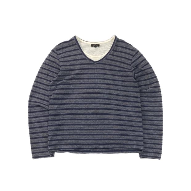 Beams layered stipe tee