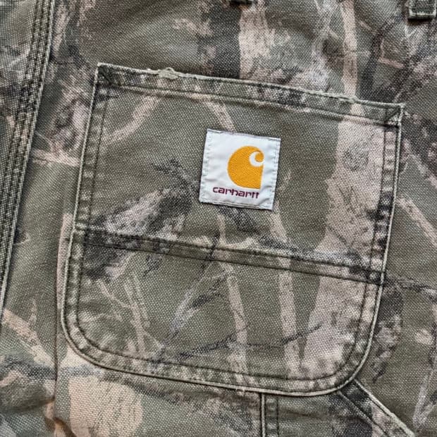 칼하트 리얼트리 싱글니 워크 팬츠 바지