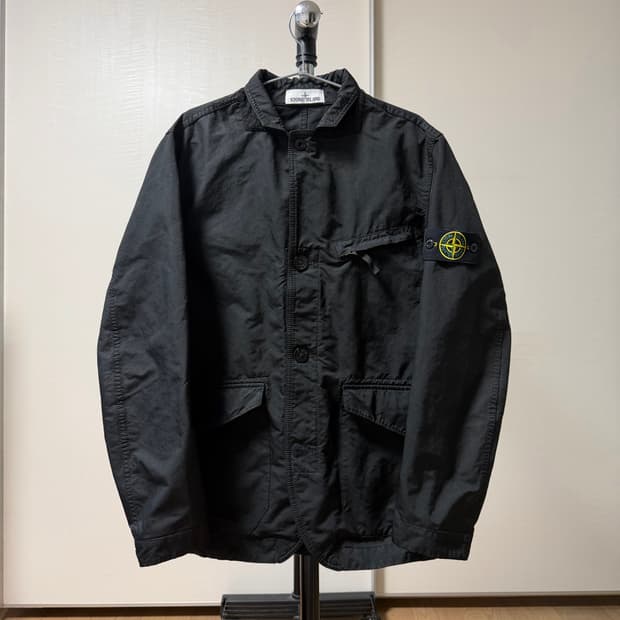 스톤아일랜드 다비드TC 블랙 자켓