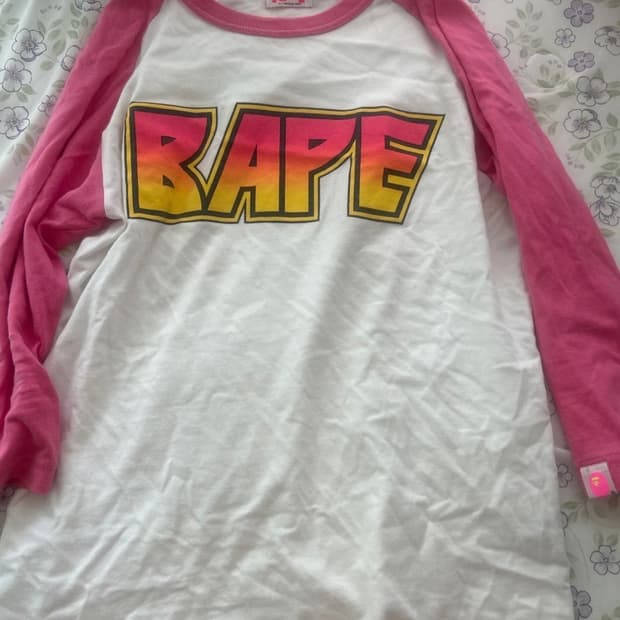 Bape 베이프 칠부 슬리브