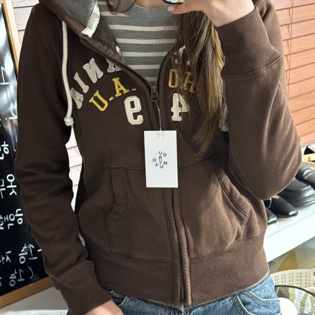 후아유 후드집업