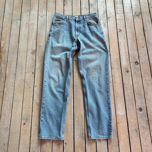 31)캘빈클라인 ck 연청 빈티지 구제데님 청바지 ca