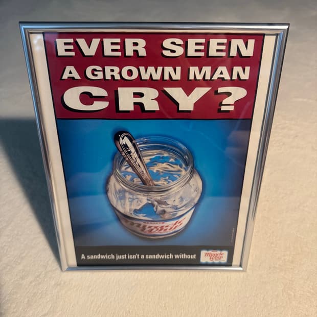 빈티지 미국 잡지 액자