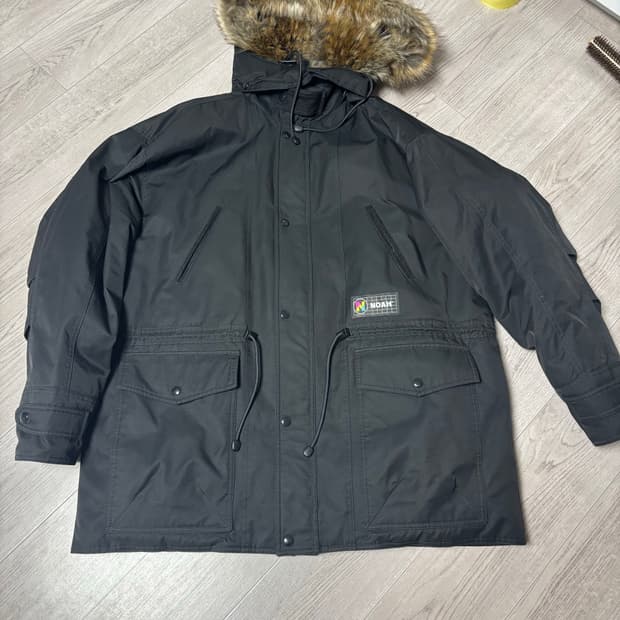 [L] 노아 캐시볼 익스페디션파카 블랙 24aw