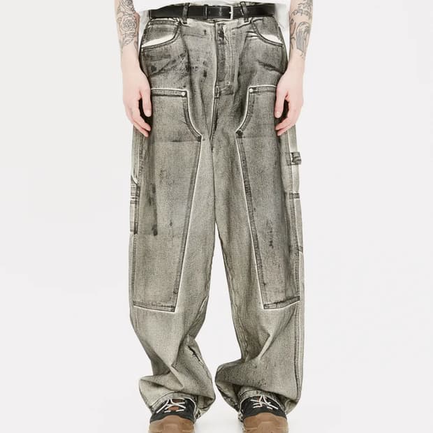 Iey 더블니 더티 카펜터 데님 (M)