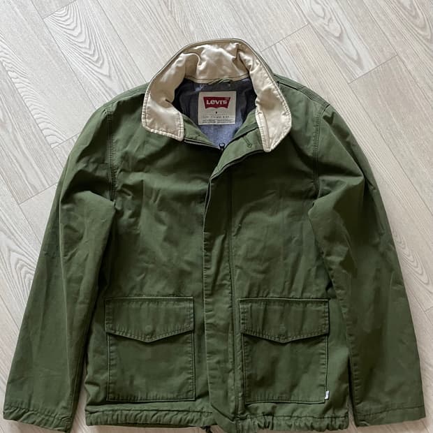 Levi’s 빈티지 올리브 야상 밀리터리 자켓