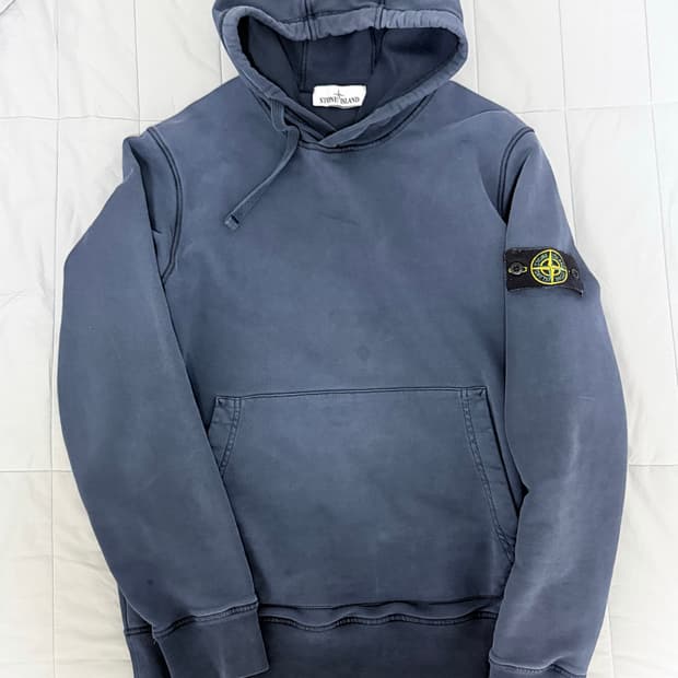스톤아일랜드 후드티 네이비 M