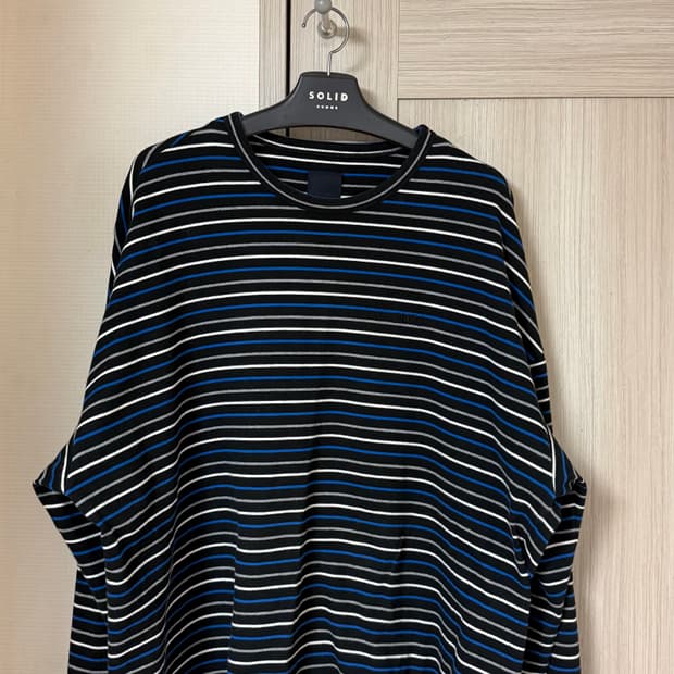 준지 스트라이프 롱슬리브 티셔츠 L