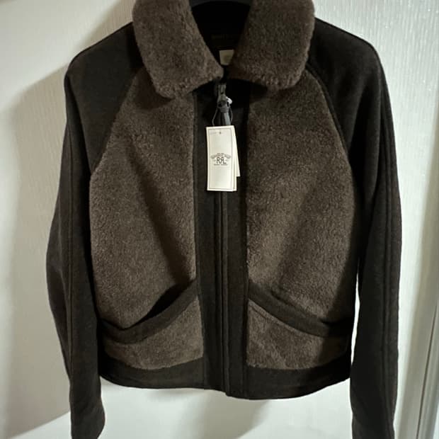 RRL 더블알엘 플리스 그리즐리 S사이즈
