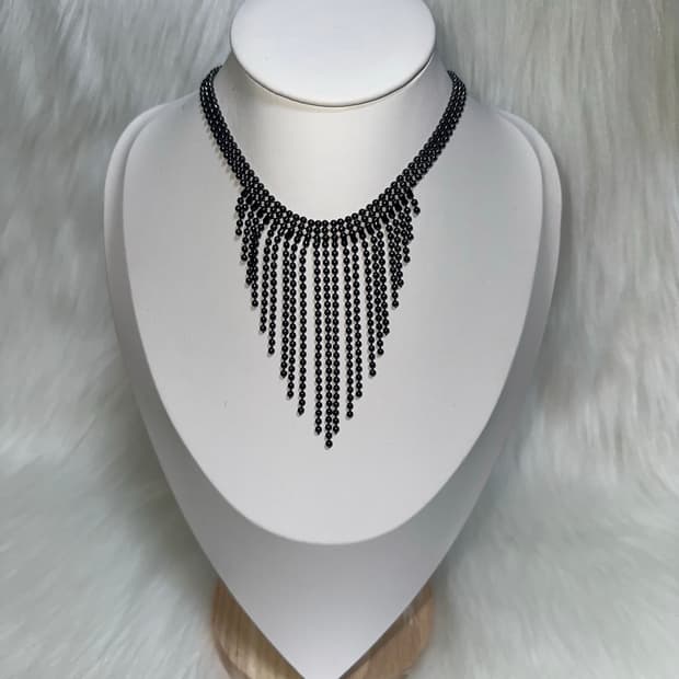 오리엔탈 고스펑크 레이어드 목걸이