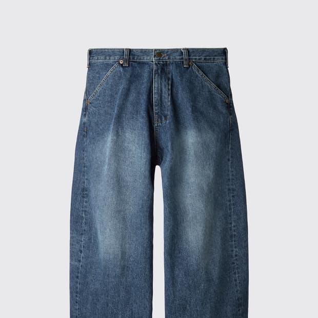 [3] 해칭룸 Wide Curve Jeans Washed Blue