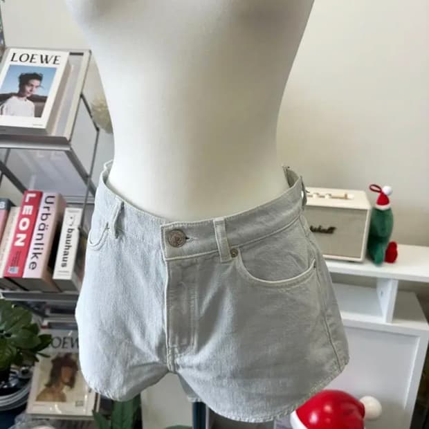 zara 자라 새상품 데님 숏팬츠 반바지