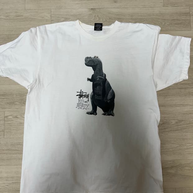 스투시 빅 앤 미트 피그먼트 다이드 티셔츠