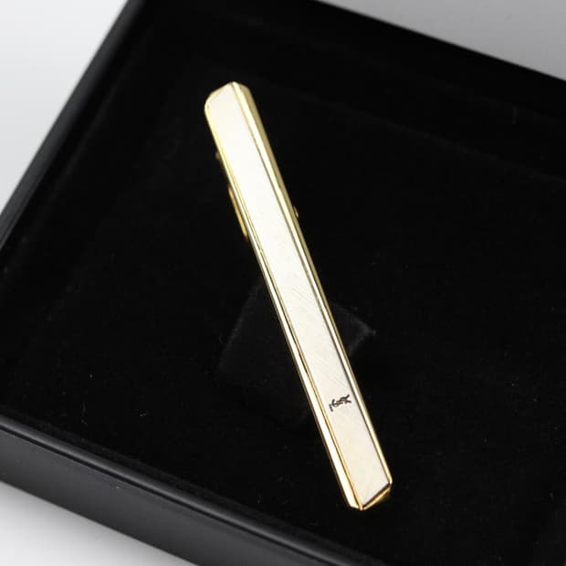 입생로랑 A등급 5.2cm 남자 명품 넥타이핀 빈티지