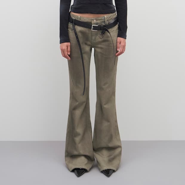 LDCD DIRTY WASHED BOOT-CUT DENIM