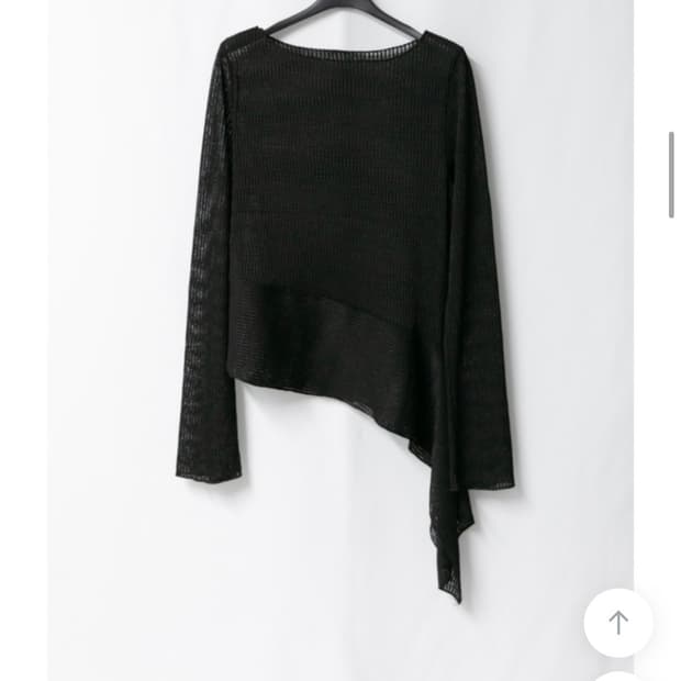 오무수히 니트 블랙