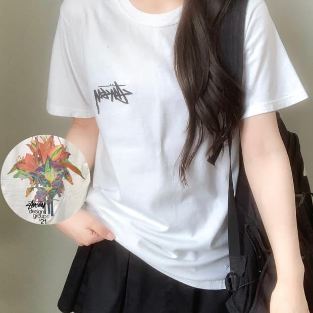 스투시 반팔티