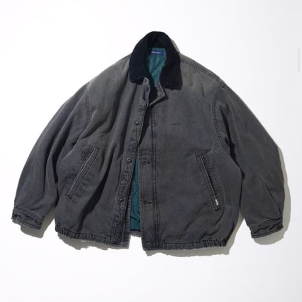 노티카 [JP Line]데님 블루종 - L (블랙)