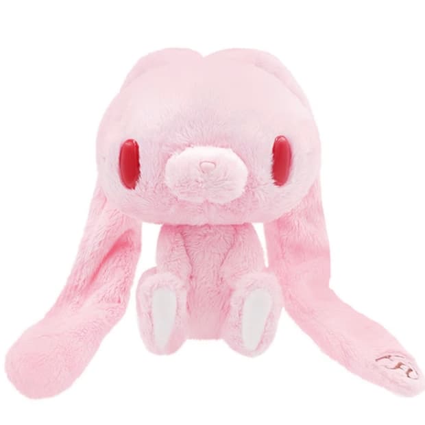 택O) 범용토끼 한요우사기 글루미베어 15cm 누이구루미 핑크/화이트