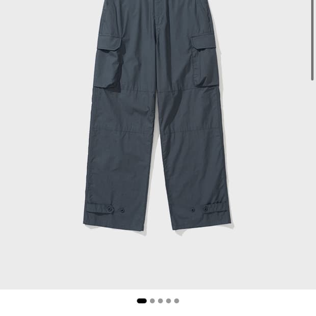 마이라이브러리 306 Light Cargo Pants - Midnight