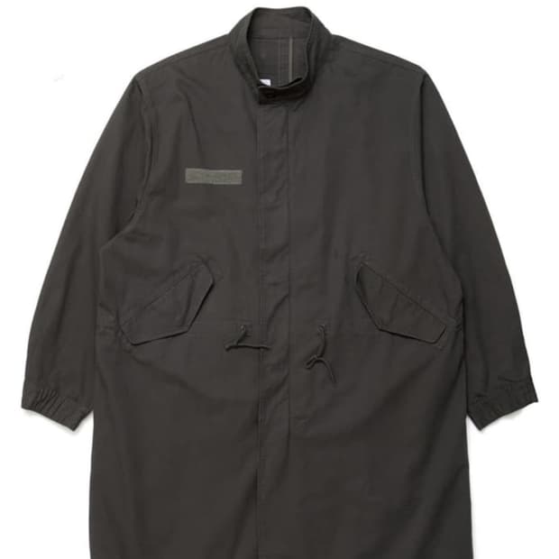 (구해요) 해칭룸 모즈파카 워싱 3사이즈