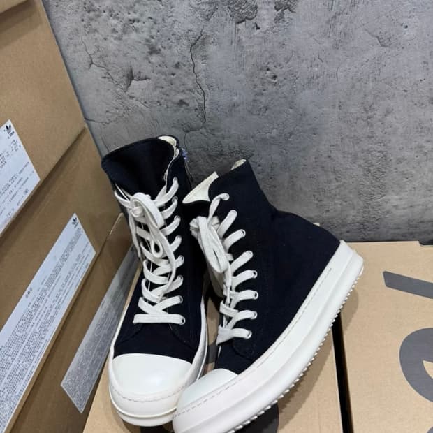 릭오웬스 다크쉐도우 컨버스 38