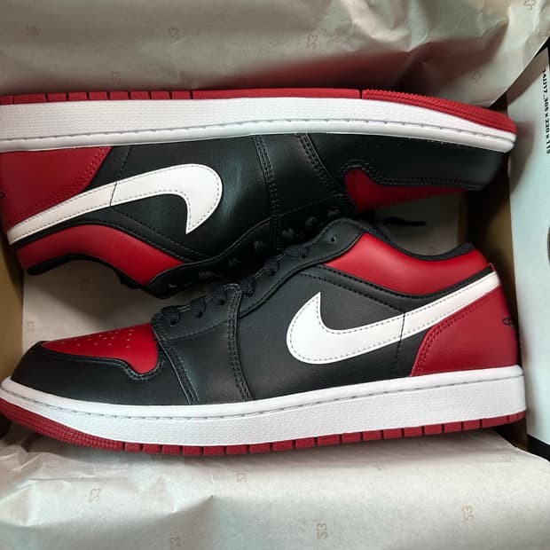 조던 1 로우 얼터네이트 브레드토 새상품