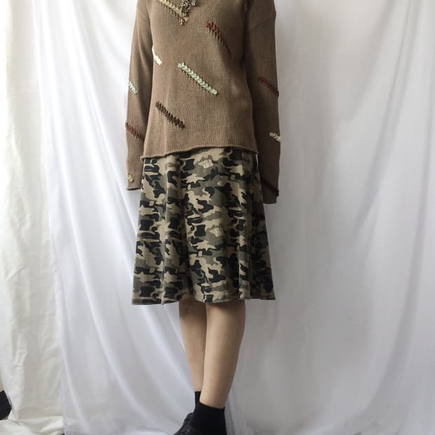Crochet point knit