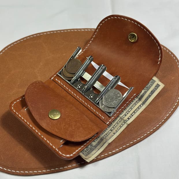 수공예 엔화지갑 판매합니다 / 코인캐쳐지갑