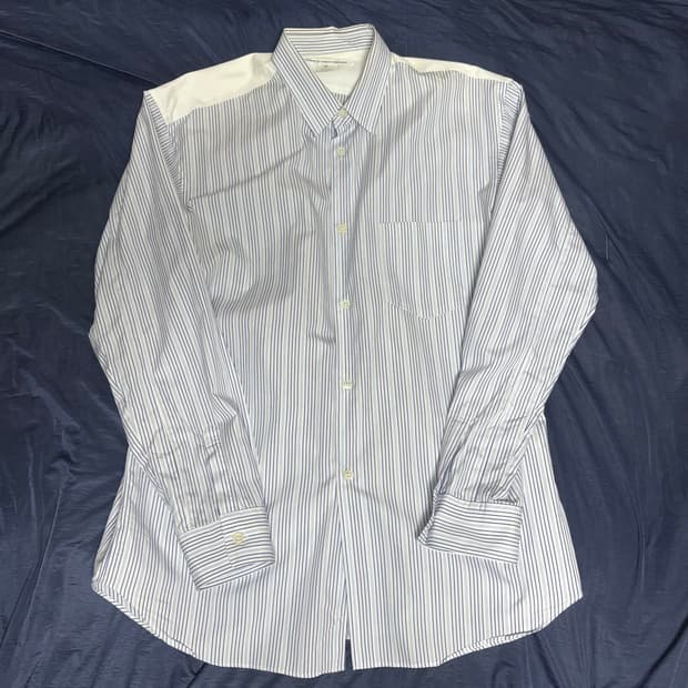 꼼데가르송 shirt 라인 스트라이프셔츠 M