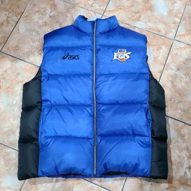 아식스 KCC 이지스 패딩조끼