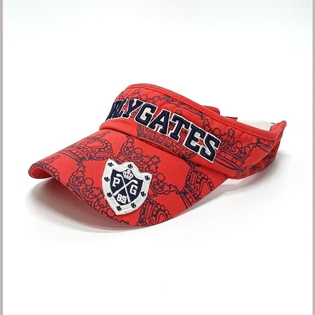 파리게이츠 정품 여성 골프 썬캡 모자 J-746