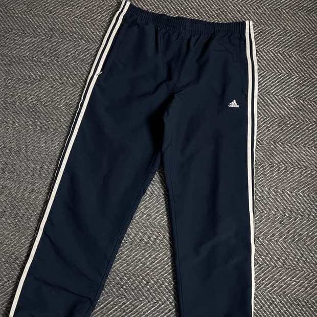 아디다스 삼선 스트라이프 우븐 트랙 팬츠 y 4927