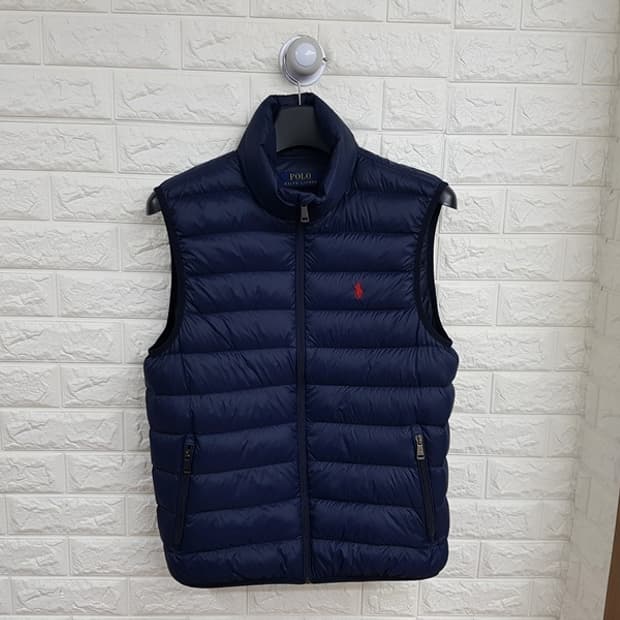 폴로 경량 패딩 조끼 남성95 (M 오리털)