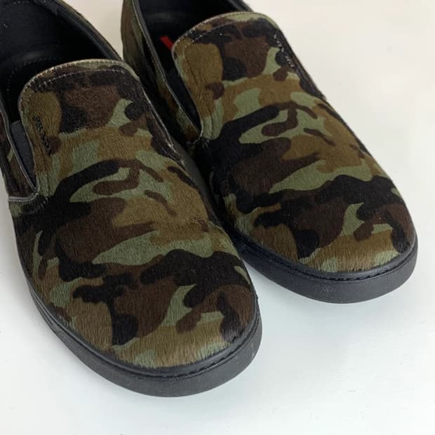 [프라다/송치] 카모플라주 패턴 슬립온 / 260