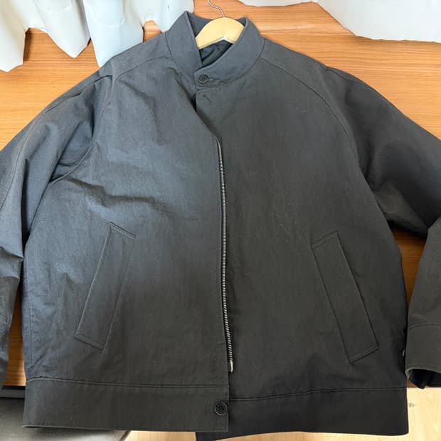 블랭크룸 자켓 다크 그레이