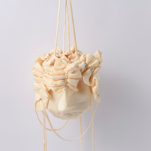 Enfold 엔폴드 플라워 가방 (엘로우)