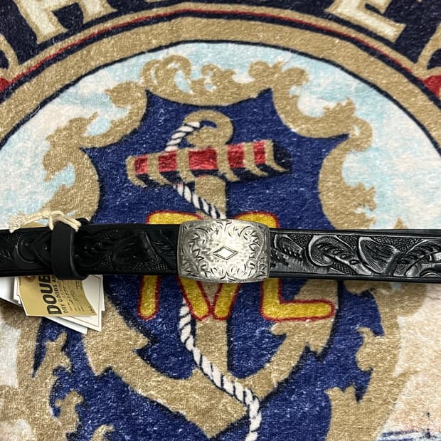 더블알엘 (RRL) 핸드툴 레더 벨트 