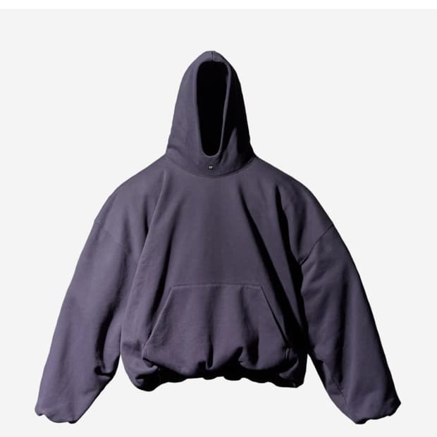 이지갭 발렌시아가 로고 후드 블랙 S