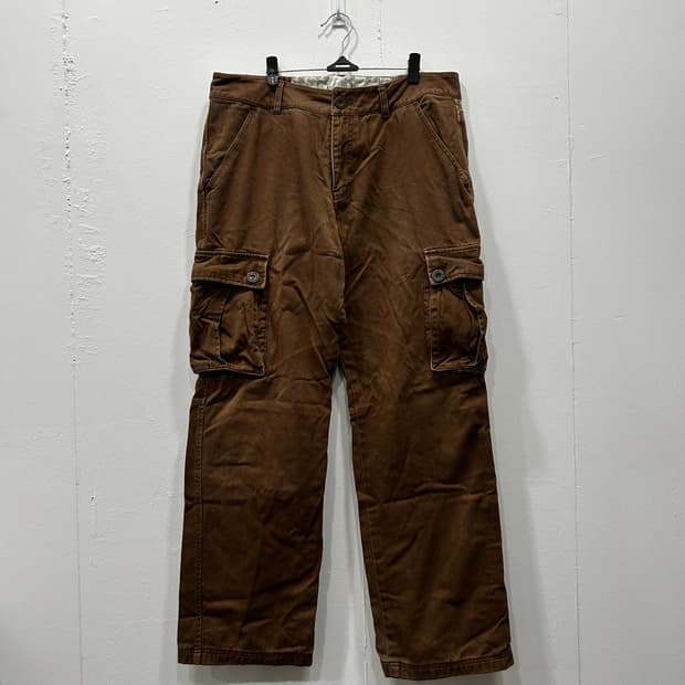 MLB 엠엘비 카고 팬츠 바지 남성 32~33인치 브라운