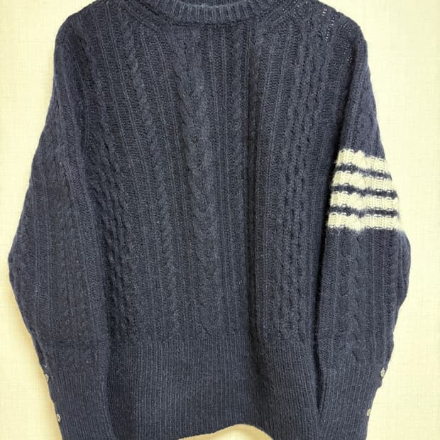 [3/새상품급] 톰브라운 아란 케이블 니트