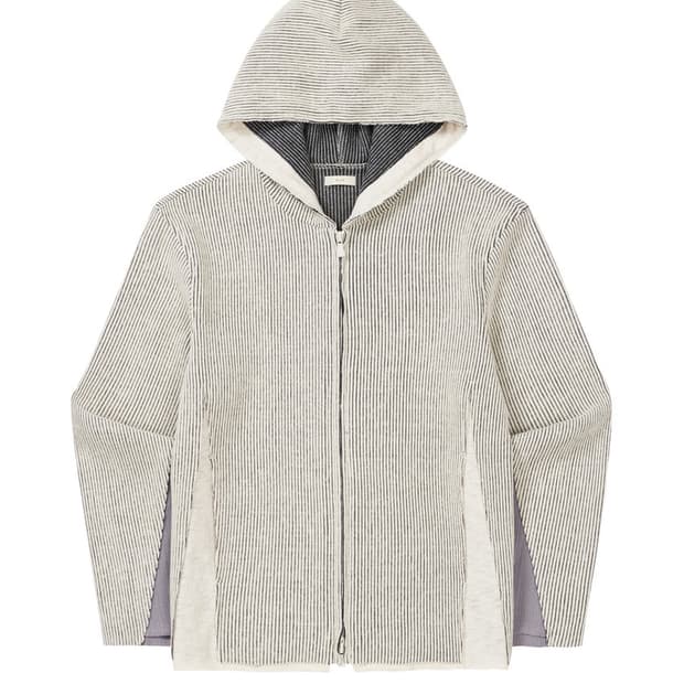 EP.9 01 HOODIE ZIP UP (IVORY)