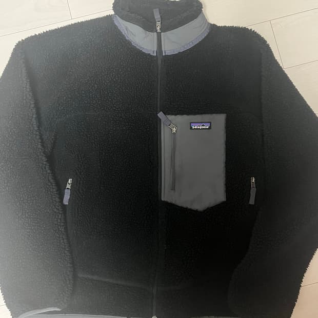 파타고니아 레트로 X 블랙 L