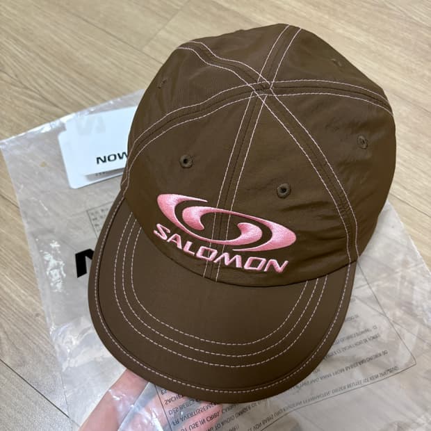 (새상품) 살로몬 링크 LT 6 패널 캡 브라운