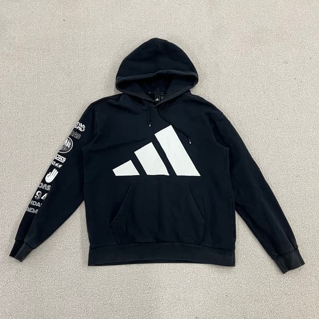 [XL] 아디다스 더팩 풀오버 기모 후드 티셔츠 0102M1