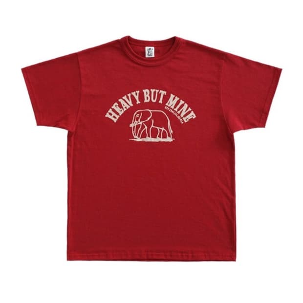 컬렉트피시스 HEAVY BUT MINE T-SHIRTS (RED)