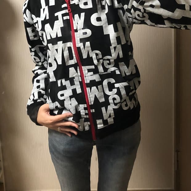 펑크 후드집업