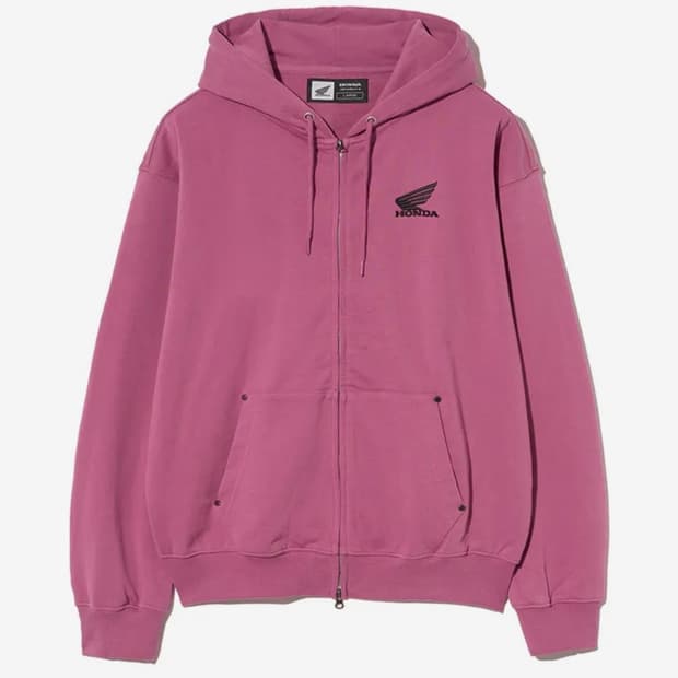 혼다 리벳 후드 집업